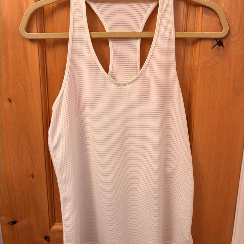 Women's Manduka White Workout Tank Top